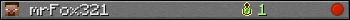 mrFox321 userbar 350x20