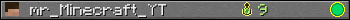 mr_Minecraft_YT userbar 350x20