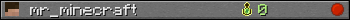 mr_minecraft userbar 350x20