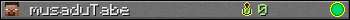 musaduTabe userbar 350x20