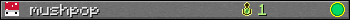 mushpop userbar 350x20