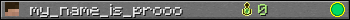 my_name_is_prooo userbar 350x20