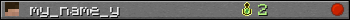 my_name_y userbar 350x20