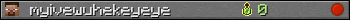 myivewuhekeyeye userbar 350x20