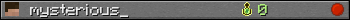 mysterious_ userbar 350x20