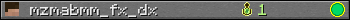 Юзербар 350x20 для mzmabmm_fx_dx