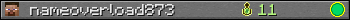 nameoverload873 userbar 350x20