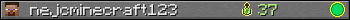 nejcminecraft123 userbar 350x20