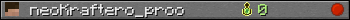 neoKraftero_proo userbar 350x20