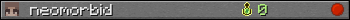 neomorbid userbar 350x20