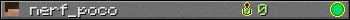 nerf_poco userbar 350x20