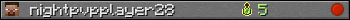 nightpvpplayer28 userbar 350x20