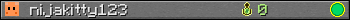 nijakitty123 userbar 350x20