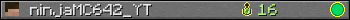 ninjaMC642_YT userbar 350x20