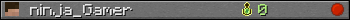 ninja_Gamer userbar 350x20