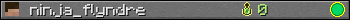 ninja_flyndre userbar 350x20