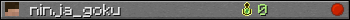 ninja_goku userbar 350x20