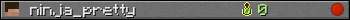 ninja_pretty userbar 350x20