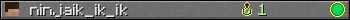 ninjaik_ik_ik userbar 350x20