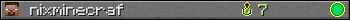 nixminecraf userbar 350x20