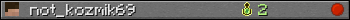 not_kozmik69 userbar 350x20