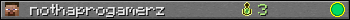 nothaprogamerz userbar 350x20