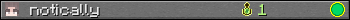 notically userbar 350x20