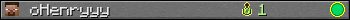 oHenryyy userbar 350x20