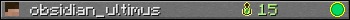 obsidian_ultimus userbar 350x20