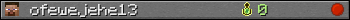 ofewejehe13 userbar 350x20