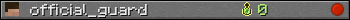 official_guard userbar 350x20