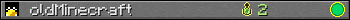 oldMinecraft userbar 350x20