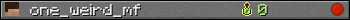 one_weird_mf userbar 350x20