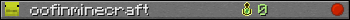 oofinminecraft userbar 350x20