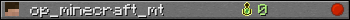 op_minecraft_mt userbar 350x20