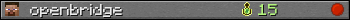 Юзербар 350x20 для openbridge