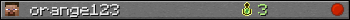 orange123 userbar 350x20