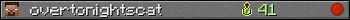 overtonightscat userbar 350x20