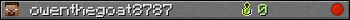 Юзербар 350x20 для owenthegoat8787