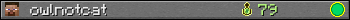 owlnotcat userbar 350x20