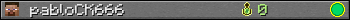 pabloCK666 userbar 350x20