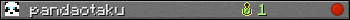 pandaotaku userbar 350x20