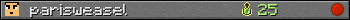 parisweasel userbar 350x20