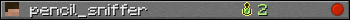 pencil_sniffer userbar 350x20