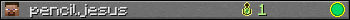 penciljesus userbar 350x20