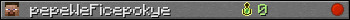 pepeWeFicepokye userbar 350x20