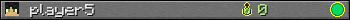 Benutzerleisten 350x20 für player5