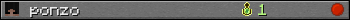 ponzo userbar 350x20