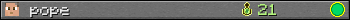 pope userbar 350x20