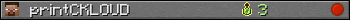 printCKLOUD userbar 350x20